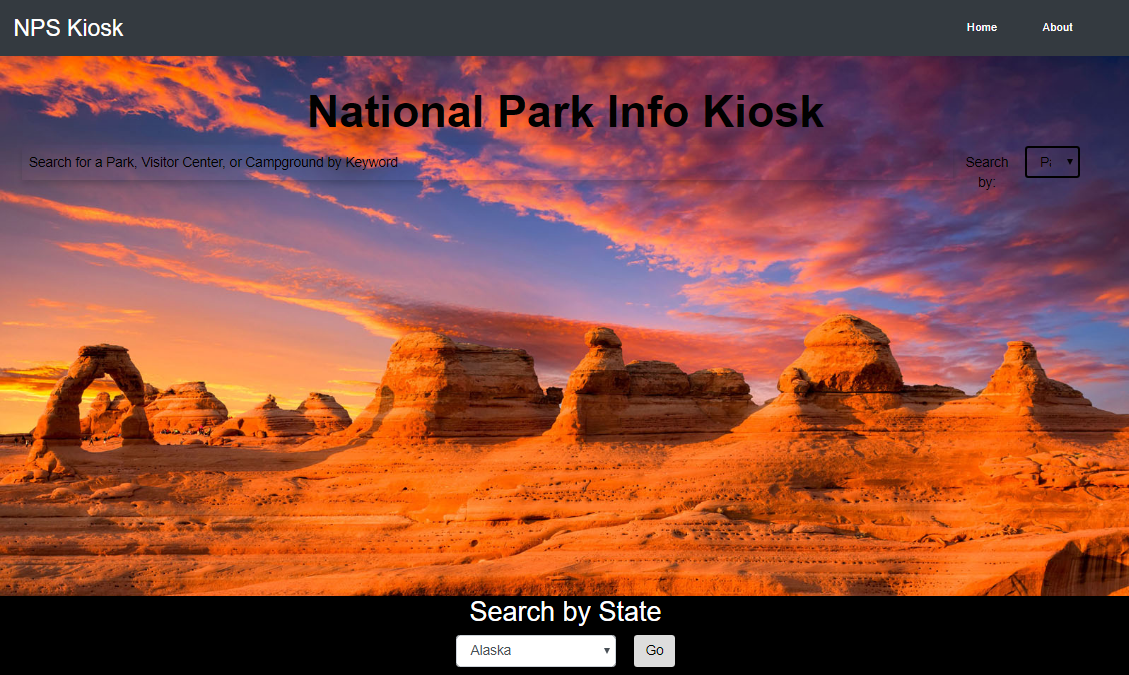 National Park Service Web App
